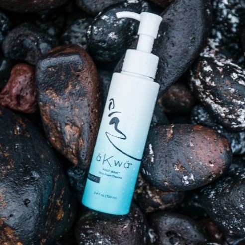 Akwa facial cleanser