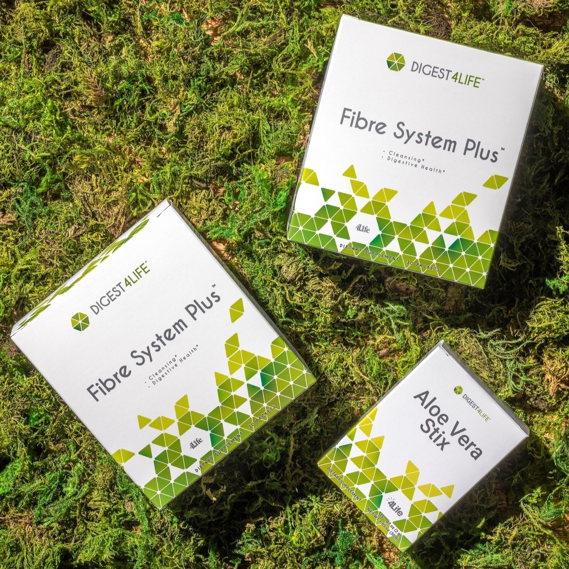 Fiber system with aloe vera stix