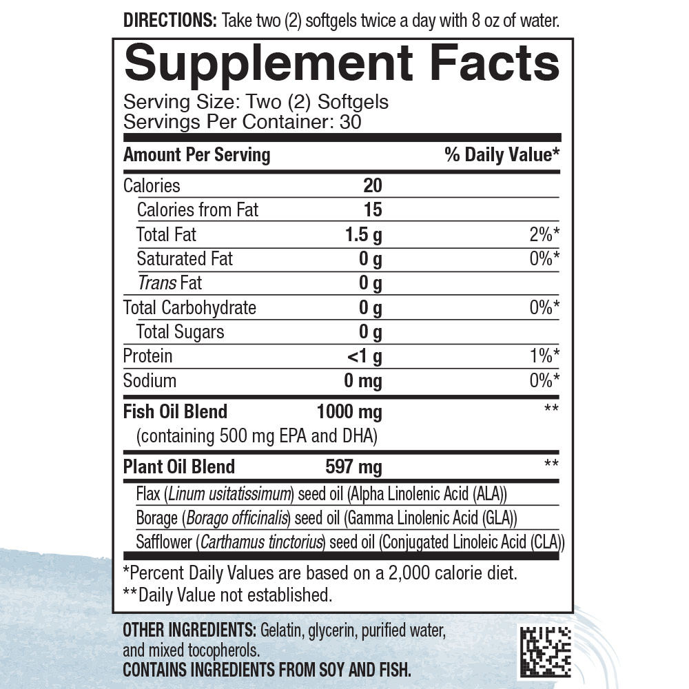Supplement facts BioEFA