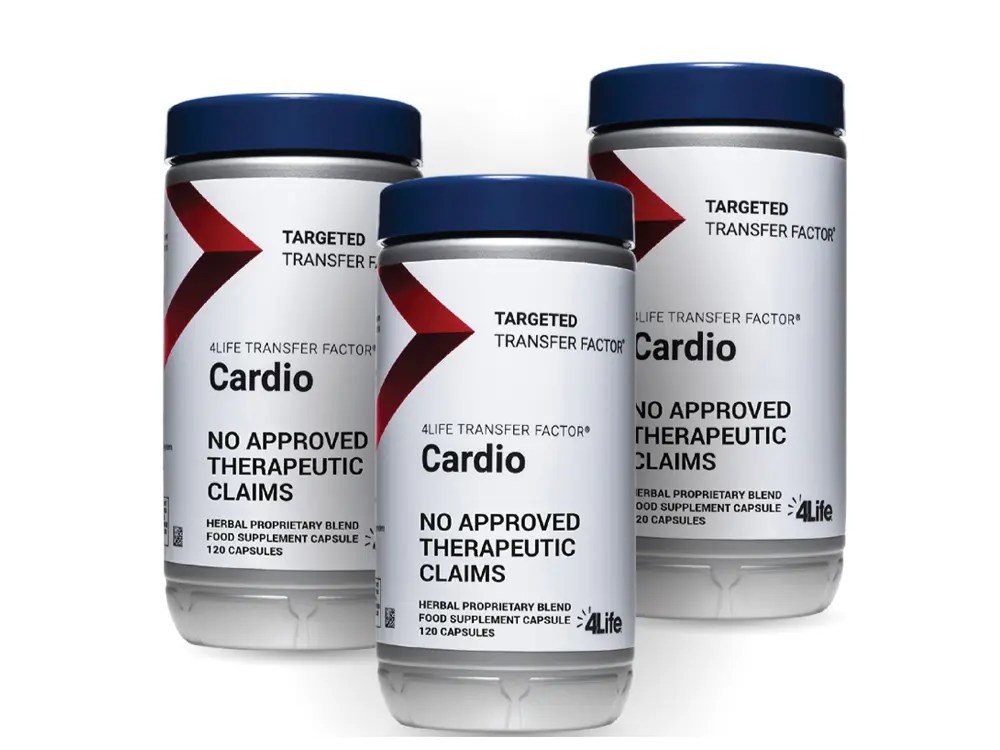 3 bottles 4life cardio promo